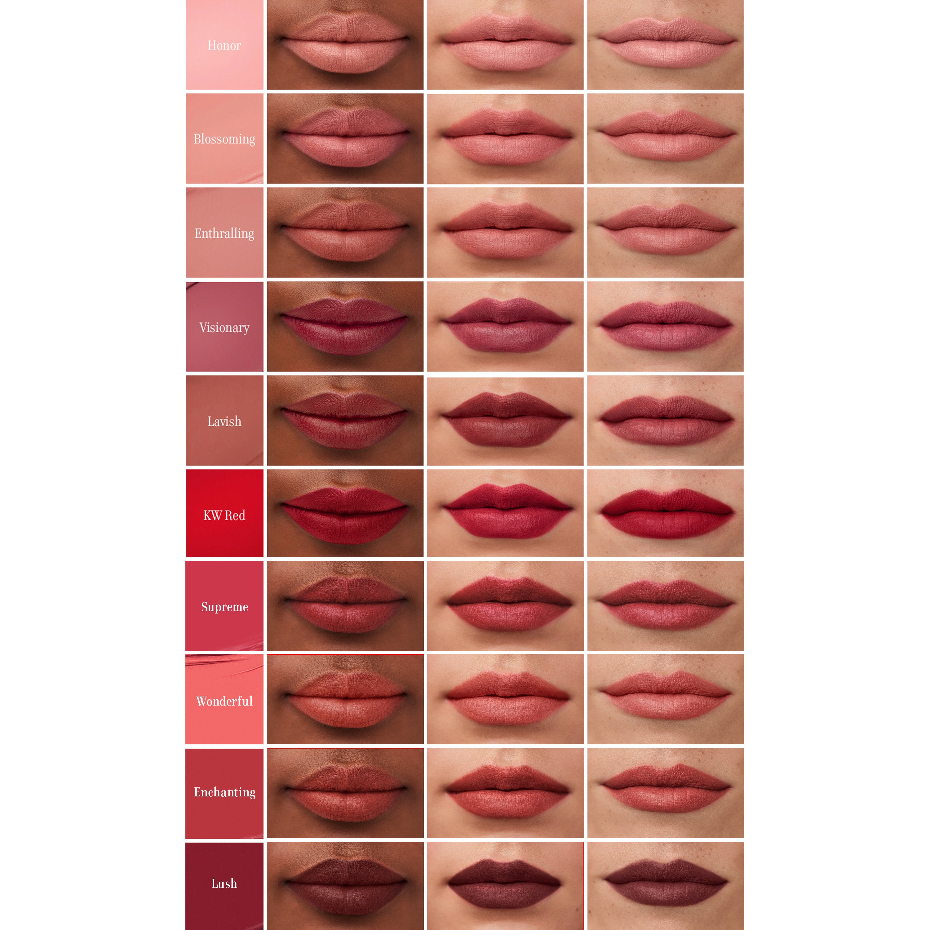 Matte, Naturally Liquid Lipstick / Blossoming