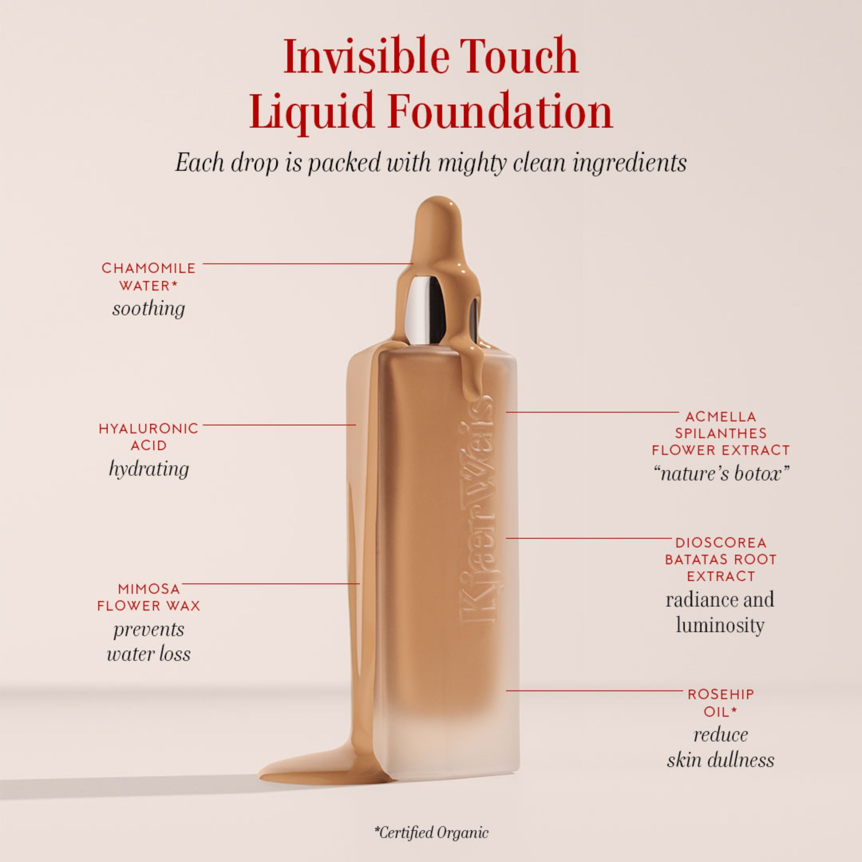 Invisible Touch Liquid Foundation / M235 – Finesse