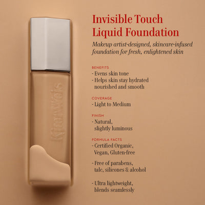 Invisible Touch Liquid Foundation / F130 – Silken