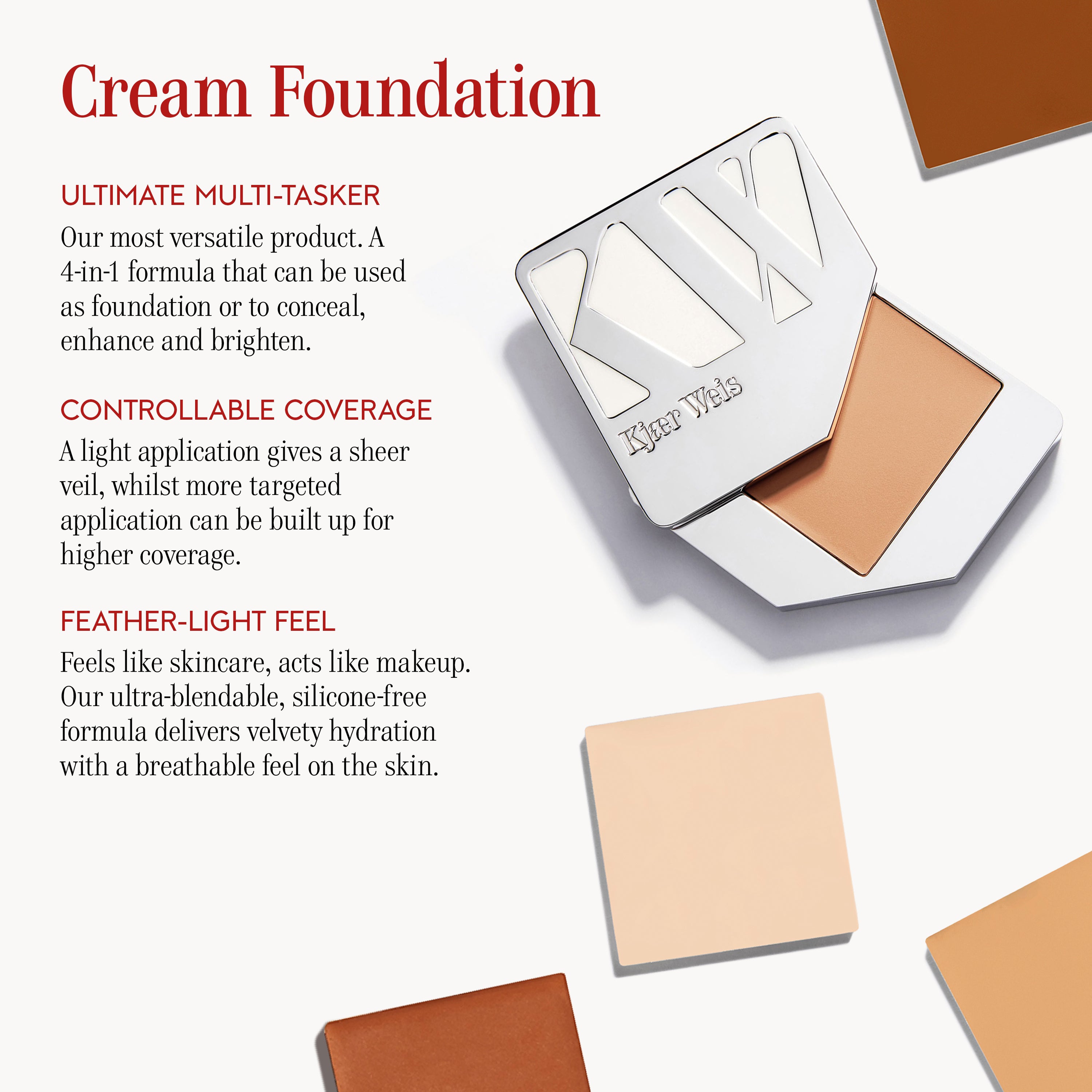 Cream Foundation / M220 – Just Sheer