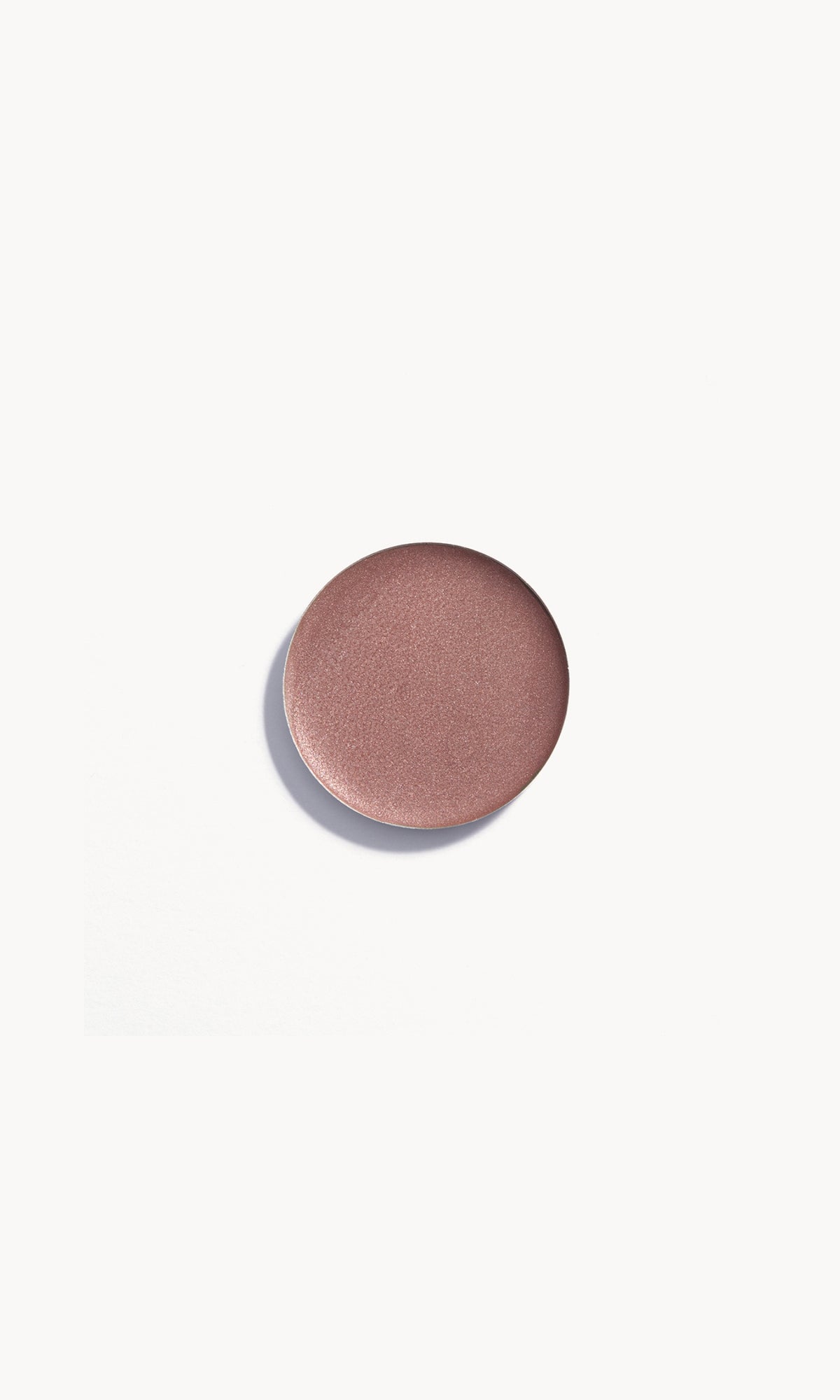 Refill pan of the Kjaer Weis Cream Eye Shadow in the shade Gorgeous, a medium taupe with a hint of shimmer.